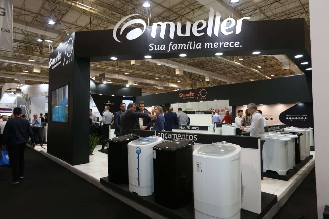 Mueller faz 70 anos e apresenta linha comemorativa na Eletrolar Show 2019