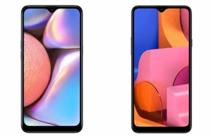 Samsung anuncia os novos Galaxy A10s e A20s