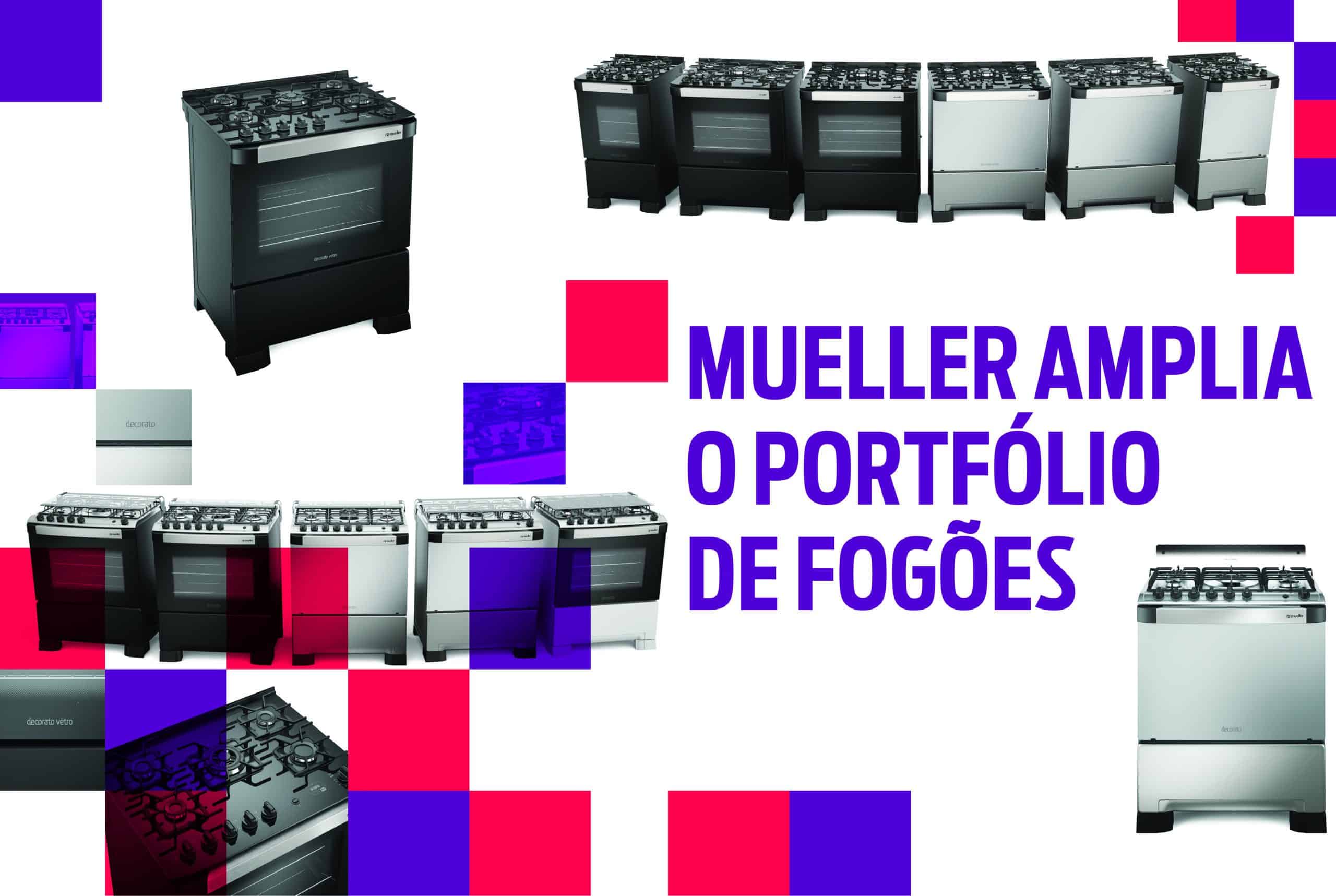 Mueller amplia o portfólio de fogões