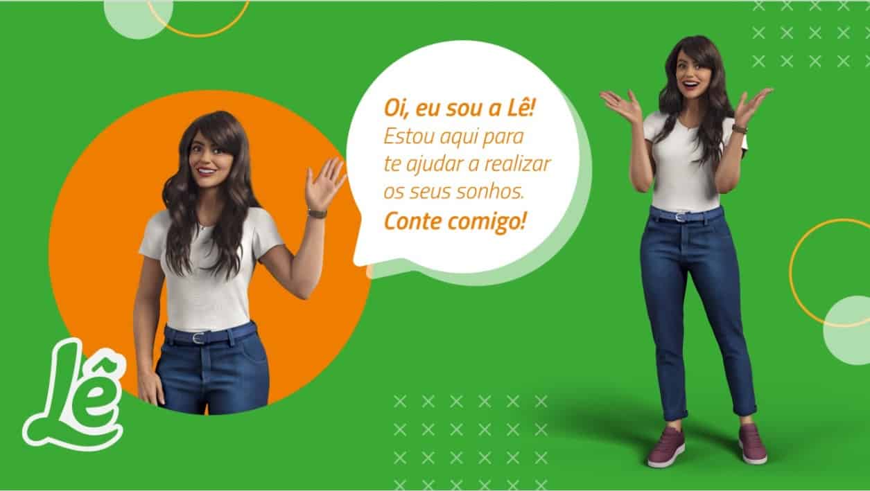 Atendente vitual da Lebes está de cara nova
