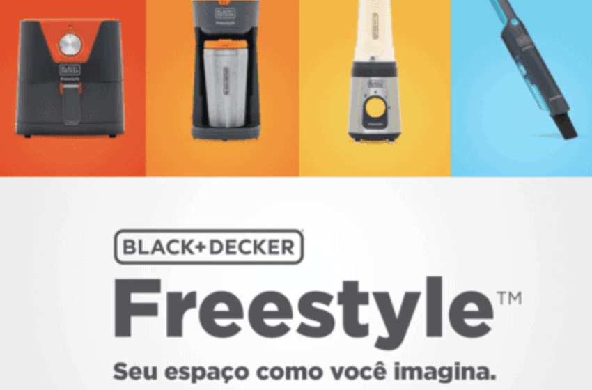  Black+Decker lança a linha Freestyle™, com eletrodomésticos compactos