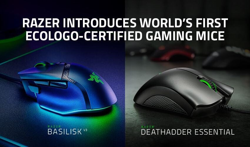 Razer celebra o Dia Mundial do Meio Ambiente com anúncio dos primeiros mouses gamer com certificação ecológica