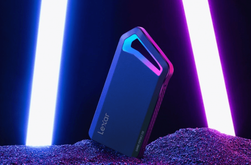  Lexar anuncia novo SSD portátil para jogos Lexar® SL660 BLAZE
