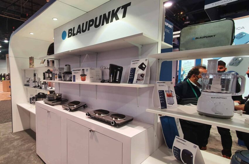 A Blaupunkt apresentou a nova linha de Pequenos Aparelhos Domésticos e Drones na Eletrolar Show