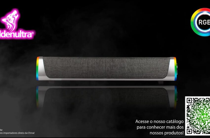 Goldenultra Distribuidora apresenta soundbar