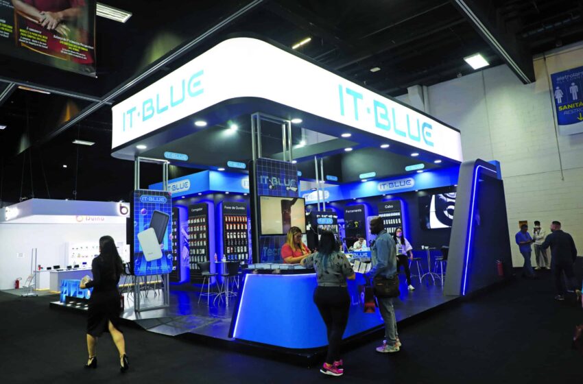 It Blue: highlight for the anti-vibration stick