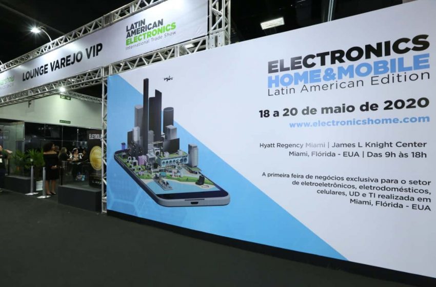  Grupo Eletrolar holds in Miami, FL / USA, the first international trade show focused exclusively on consumer electronics categories for the Latin American market.