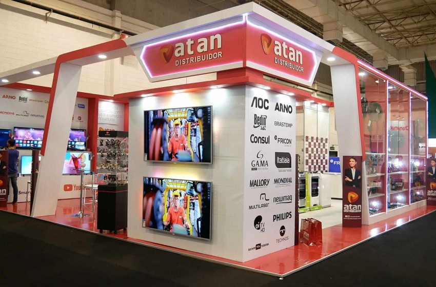  Atan Distribuidor apresenta marca durante a Eletrolar Sow 2019