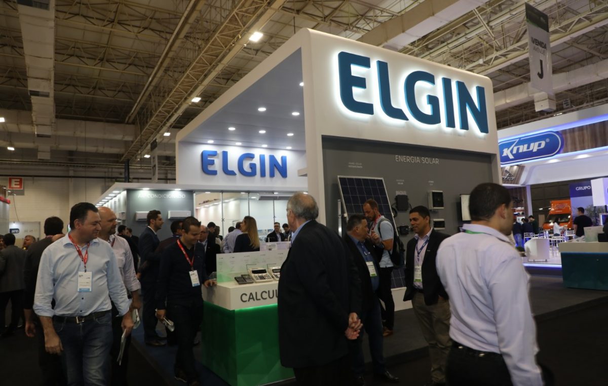 Durante a Eletrolar, Elgin apresenta soluções em energia solar