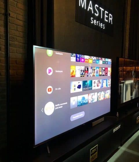  Sony lança TVs Master Series no Brasil