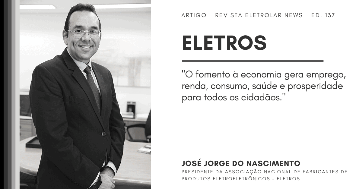 José Jorge do Nascimento, presidente da ELETROS