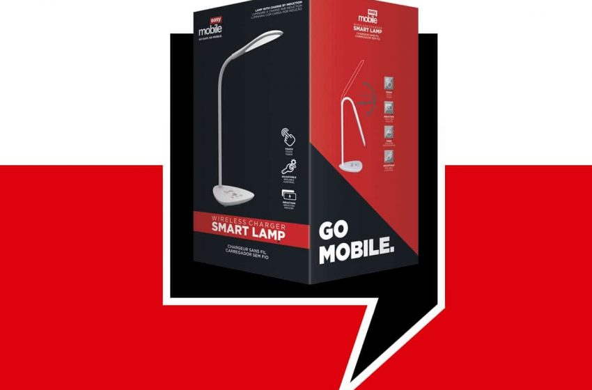  Smart Lamp, carregador sem fio da Easy Mobile