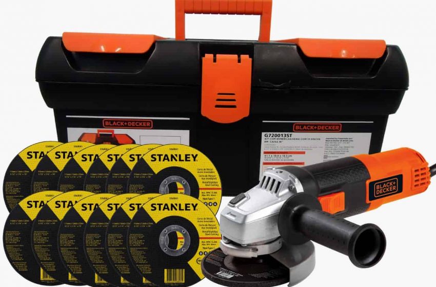 Black+Decker e Stanley unem as marcas e lançam um novo kit