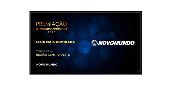  Novo Mundo recebe Premiação e-commerce Brasil 2020