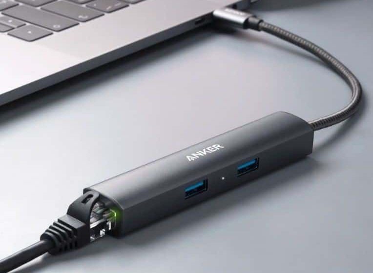 Anker lança no Brasil cabo adaptador 5 em 1 com portas USB, Ethernet e HDMI