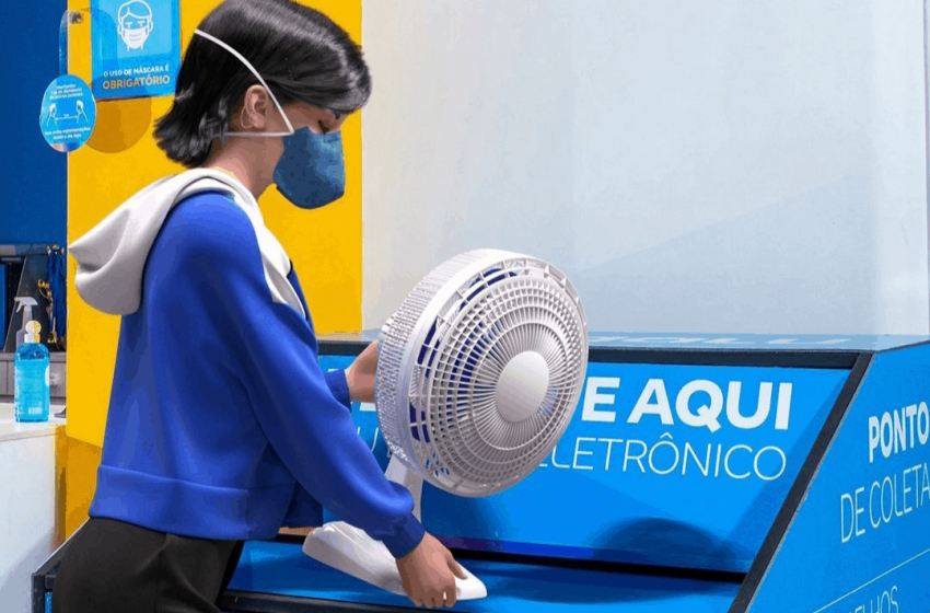 Magalu passa a fazer a coleta responsável de lixo eletrônico