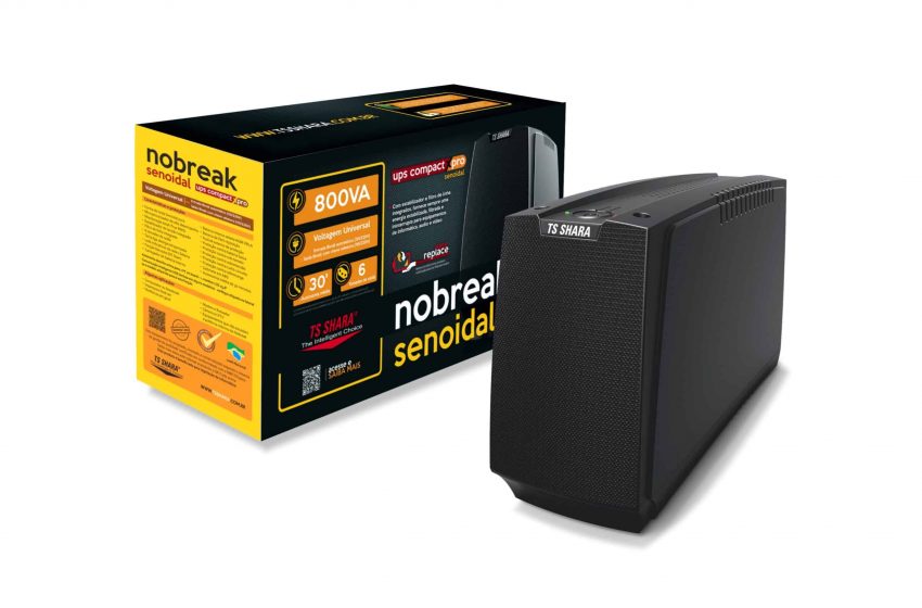TS Shara reforça sua linha de nobreaks de baixa potência e lança o UPS Compact XPro Senoidal