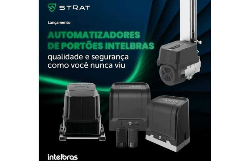 Intelbras entra em novo segmento de mercado com lançamento de automatizadores de portão