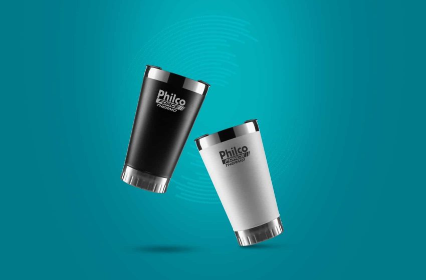 Philco lança copos que mantém a bebida gelada por 20 horas