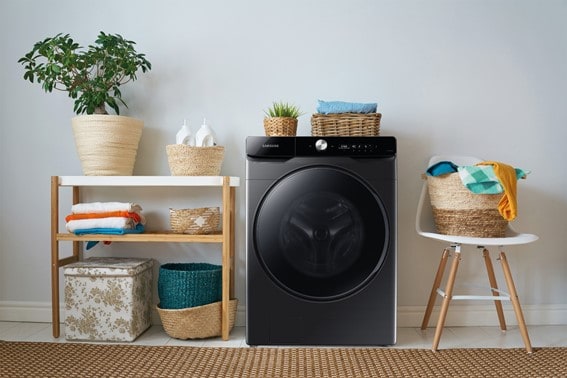 Samsung apresenta novos modelos de Lava e Seca, Lavadora e Secadora, com painel intuitivo e recursos de IA