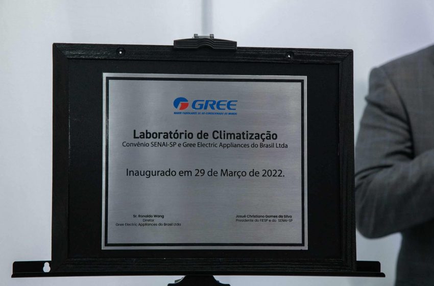 Gree Electric Appliances e Escola Senai Oscar Rodrigues Alves: parceria em laboratório de climatização em São Paulo