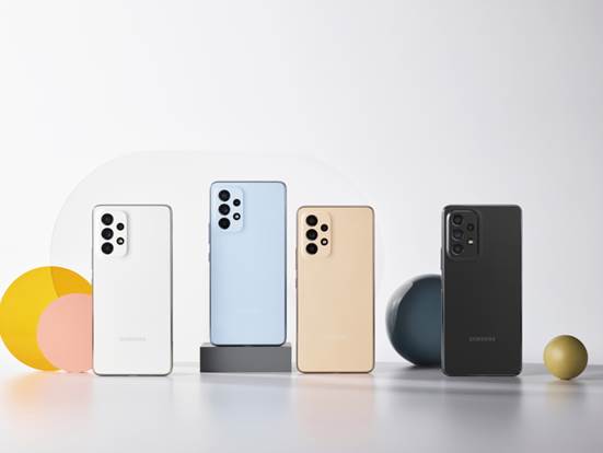 Samsung apresenta os novos Galaxy A53 5G e Galaxy A33 5G