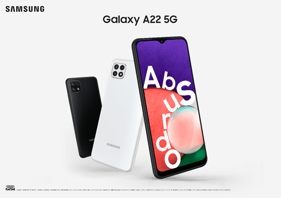 Samsung Galaxy A22 5G chega ao Brasil