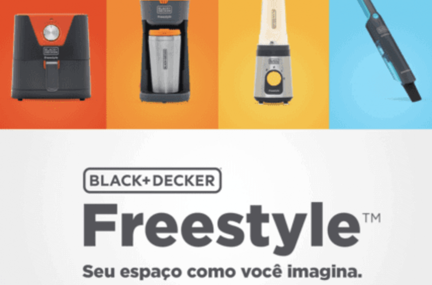  Black+Decker lança a linha Freestyle™, com eletrodomésticos compactos