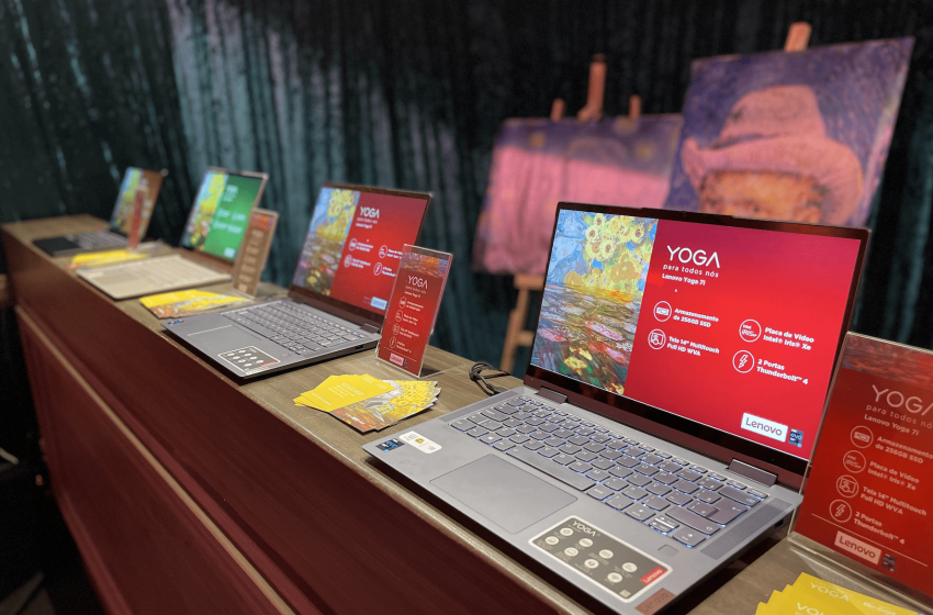  Lenovo apresenta a nova linha de PCs Yoga com design ultrafino e desempenho premium