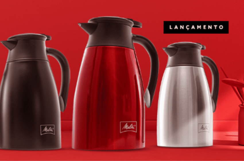 Melitta apresenta sua nova linha de garrafas térmicas