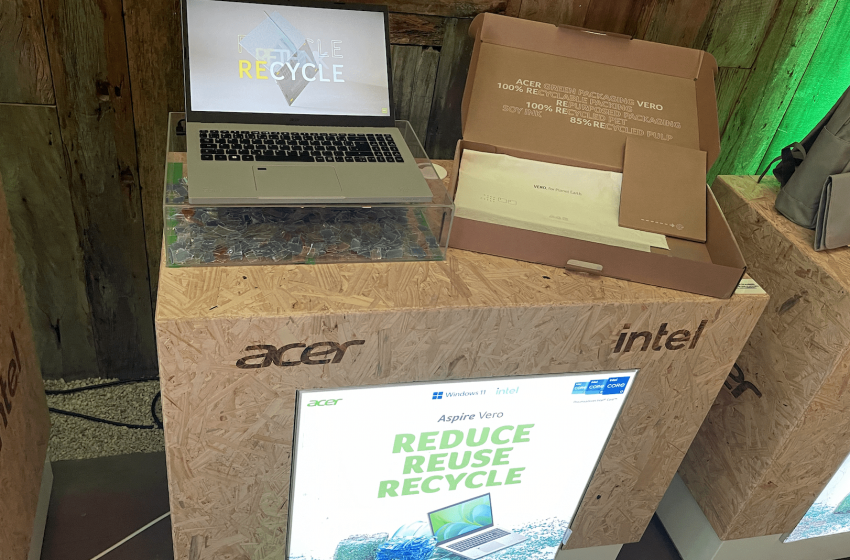  Acer anuncia produção nacional do Aspire Vero, notebook sustentável da marca