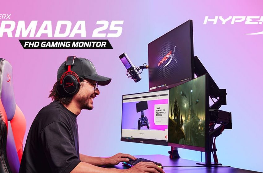 HyperX anuncia linha de monitores gamer HyperX Armada