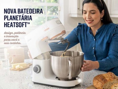  Oster lança Batedeira Planetária HeatSoft™