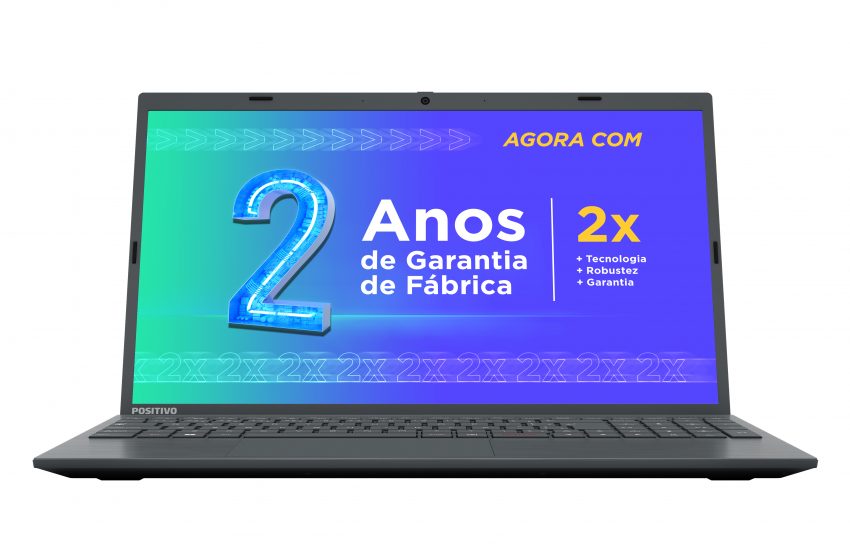 Positivo lança notebook com dois anos de garantia