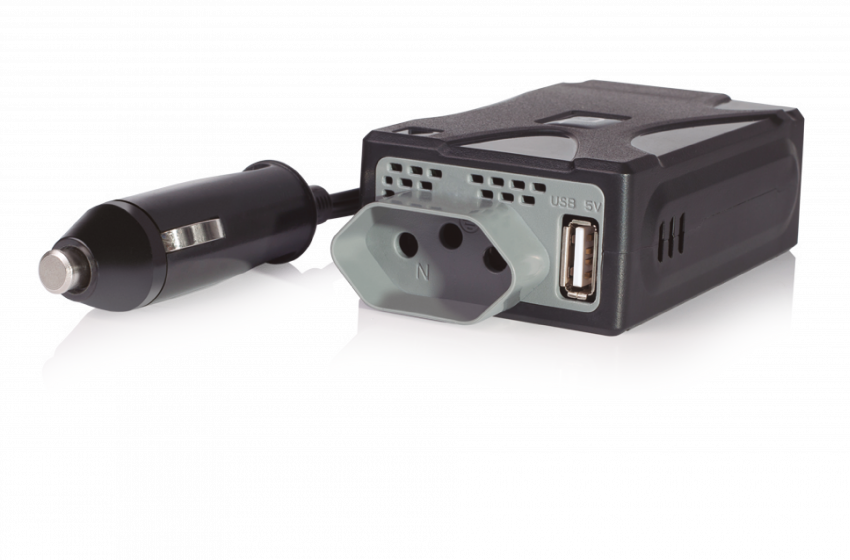 Multi apresenta tomada elétrica para dentro do veículo
