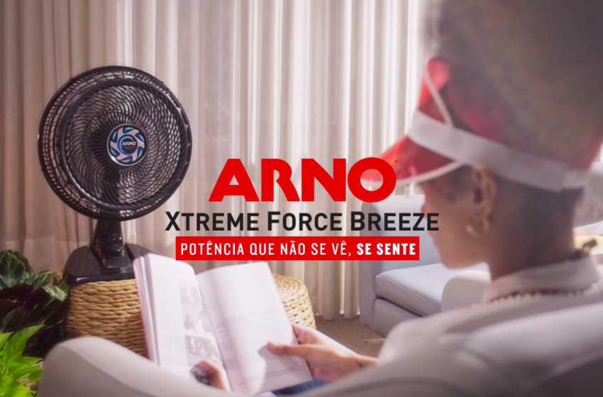 Arno lança linha de ventiladores Xtreme Force Breeze com exclusiva tecnologia inspirada em turbinas de aeronaves