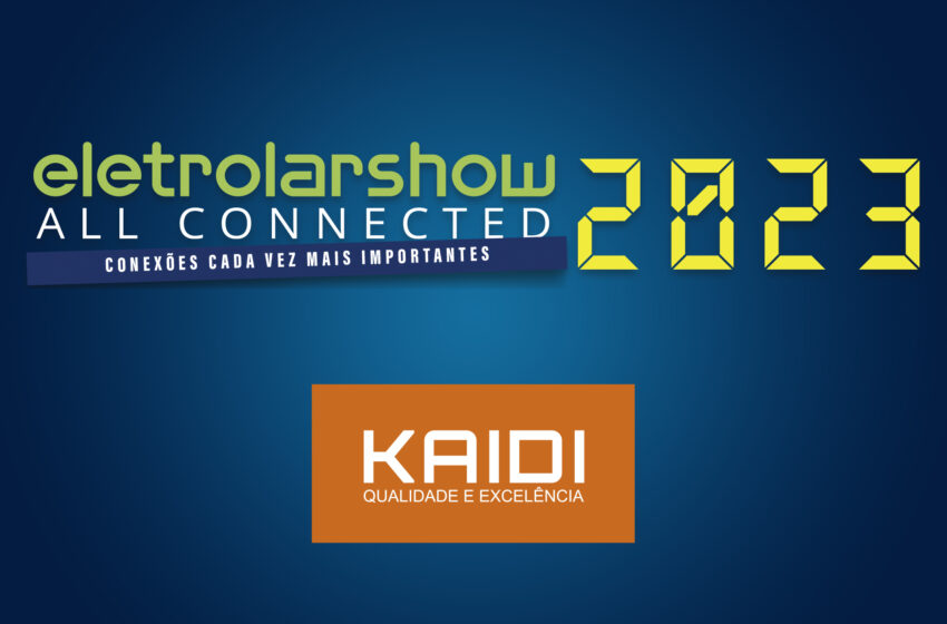 KAIDI CONFIRMA A PARTICIPAÇÃO NA ES 2023