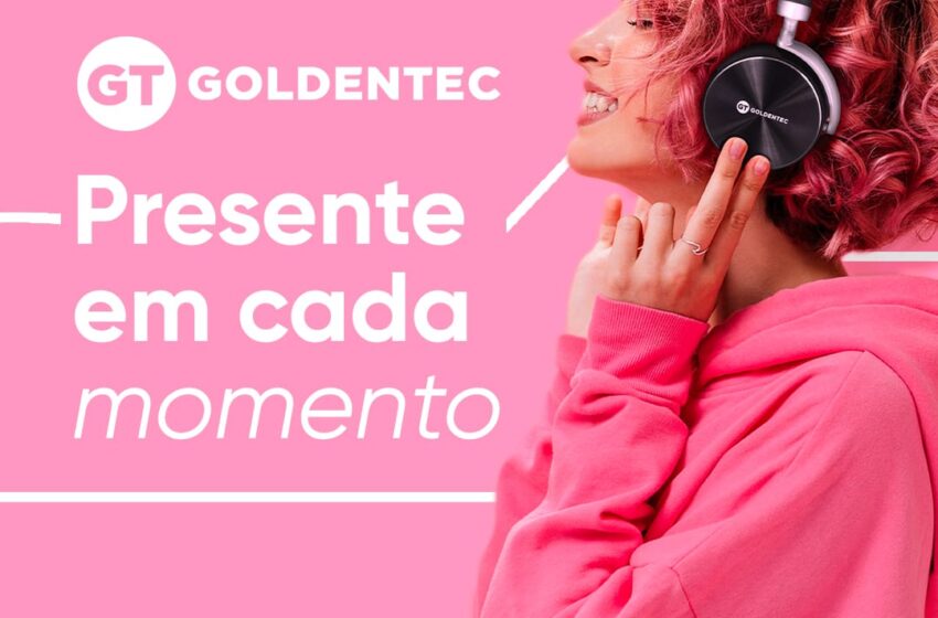  Goldentec anuncia sua nova identidade visual com o conceito “Presente Em Cada Momento”