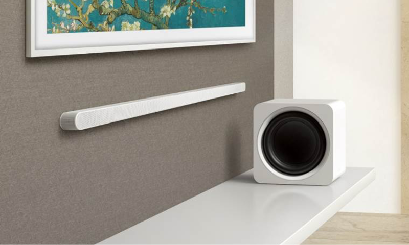 Soundbar Ultra Slim da Samsung ganha nova opção na cor branca