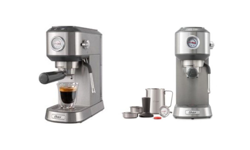 Espresso gourmet: Oster® lança sua primeira cafeteira com medidor de pressão