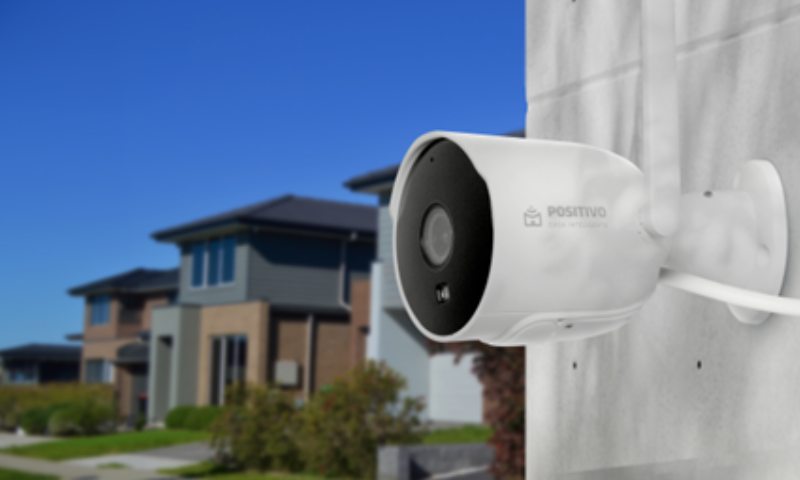 Positivo Casa Inteligente lança Smart Câmera Externa Wi-Fi com microSD incluso e proteção contra jatos d’água e poeira