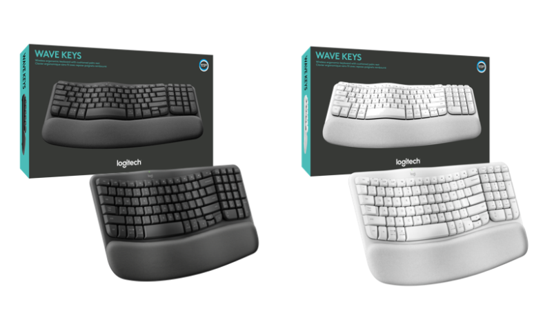  Logitech lança no Brasil teclado Wave Keys