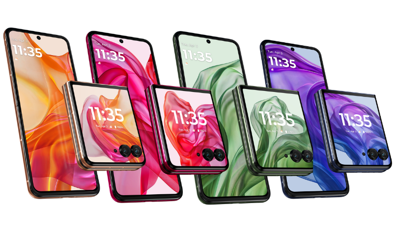 O smartphone motorola razr 50 ultra traz cores e design exclusivos