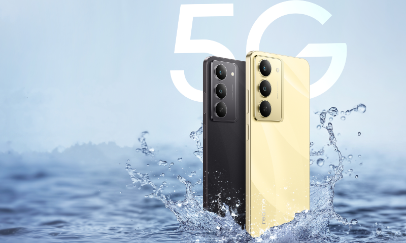  Realme lança primeiro celular com certificação IP69 fabricado no país