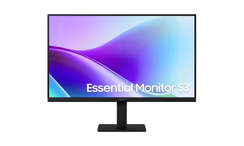 Monitor Essentials S3 de 27 polegadas, da Samsung.