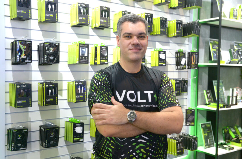  VOLT: Power banks e cabos de silicone